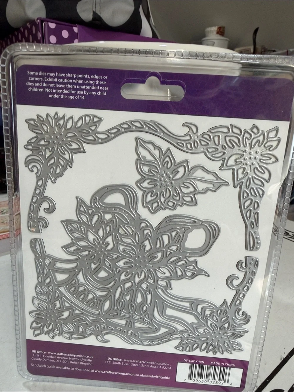 Die’sire by Crafters Companion “Bells are Ringing” Metal Die
